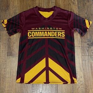Washington Commanders Maroon and Yellow reversible Jersey